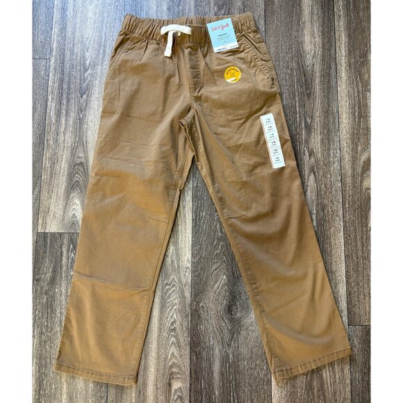 CAT & JACK BOYS SIZE 10 BUNDLE (3) PANTS - JEANS DRAWSTRING ADJUSTABLE STRETCH - Picture 2 of 10